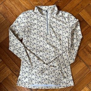 FITS Ayra Long Sleeve Equestrian top, size S